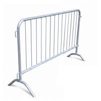 Transenna manifestazione in Acciaio Zincato 120x110 cm | Ø 38 mm barriera di protezione per chiusini barriera modulare a incastro | protezione scavi e chiusini | sibeshop 7